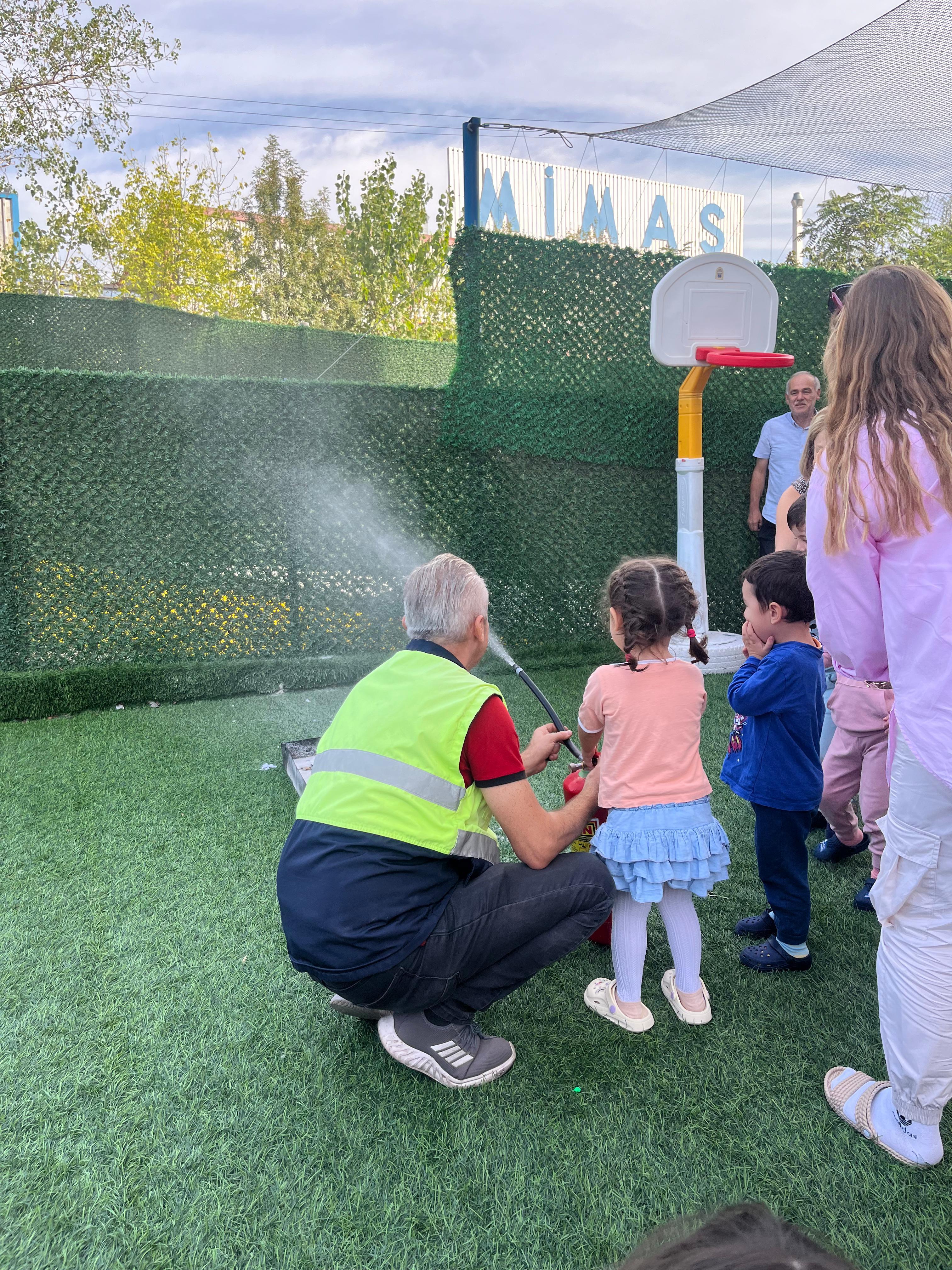 Okulumuzda Yangın Eğitimi